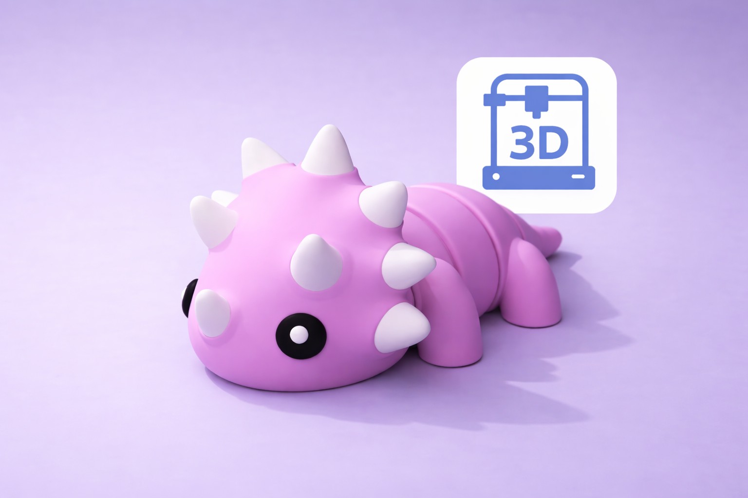 3D игрушка - Динозаврик