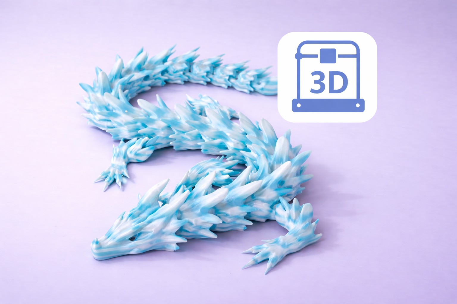 3D игрушка - Дракон